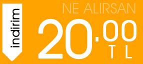 Ne alırsan 20 TL. Büyük İndirim Günleri!