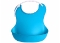 Dökülmelere Karşı Plastik Bebek Önlük - Mavi