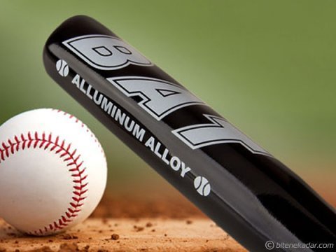 Beyzbol Sopası - Alüminyum Alaşımlı Metal Beyzbol Sopası