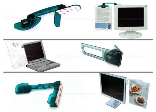Actto Evrak Tutucu: Laptop-Monitör-LCD-LED (3 Model)