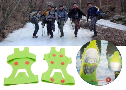 Fosforlu KarPatik Ayakkabı Kar Zinciri: Kayma Önleyici Buzpatik