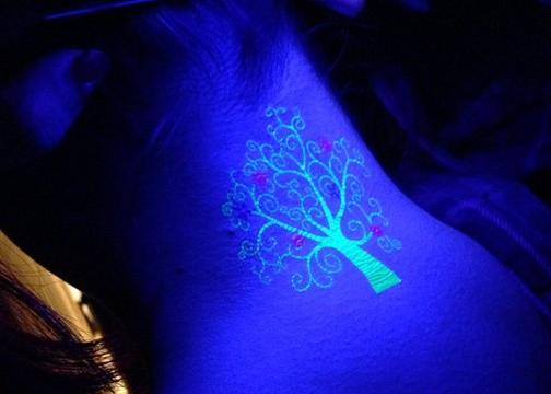 Geçici Fosforlu Dövme Seti: Glow Tattoos