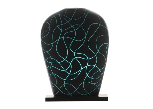 Sensohome Lamp Yoni Large Neuron Black Blue Lamba