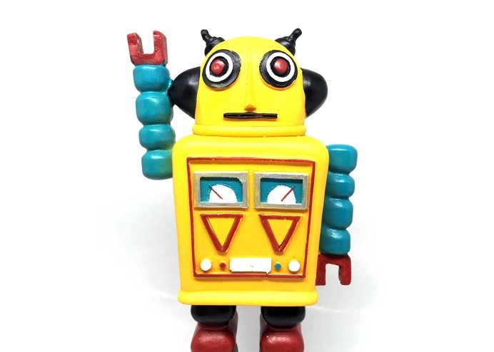 Decotown Nostaljik Uzaylı Robot Biblo