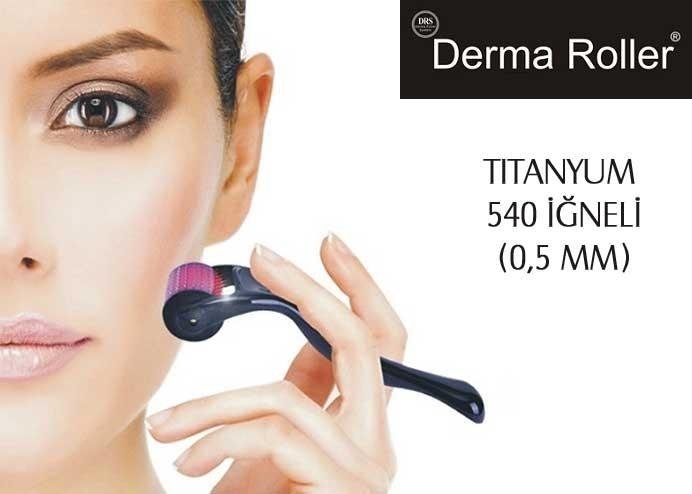 Dermaroller Titanyum 540 İğneli 0.5mm