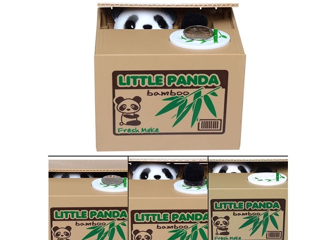 Hırsız Panda Kumbara: Para Çalan Panda Kumbara
