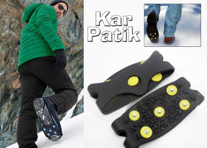 KarPatik Kayma Önleyici Ayakkabı Kar Zinciri (Geçmeli)