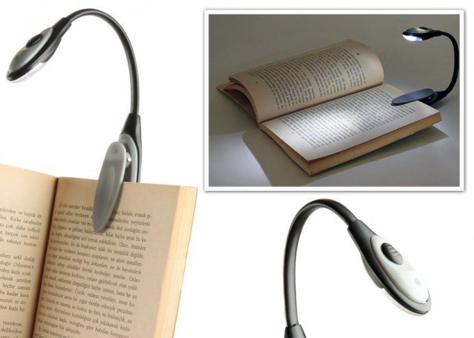Book Light: Çok Amaçlı LEDli Kitap Okuma Işığı