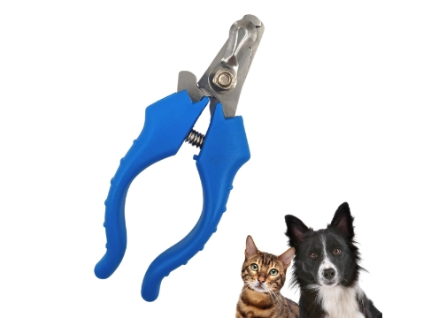 Evcil Hayvan Kedi ve Köpek Paslanmaz Çelik Yaylı Tırnak Makası ve Düzeltme