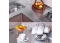 10 Metre Kendinden Yapışkanlı Silinebilir Mutfak Tezgah Üstü Sticker Folyo Gümüş