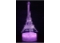 3D Işıklı Paris Gece Lambası Kumandalı