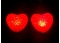 Led Işıklı Kırmızı Kalp Gece Lambası