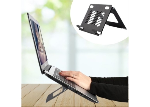 Ayarlanabilir Metal Dizüstü Katlanabilir Taşınabilir Laptop Sehpası Standı