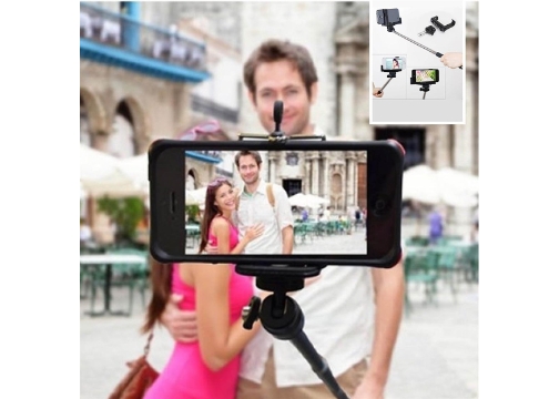 Selfie Özçekim Çubuğu: 3.5mm Jak Girişli Tüm Telefonlara Uygun
