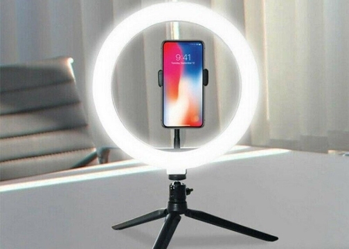 Youtube Instagram Tiktok Selfie Stüdyo Video Fotoğraf Ring Light Tripod Led Halka Işık 8 inch 20 cm