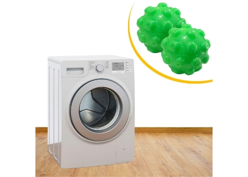 Çamaşır Kurutma Makinası Topu: Nem Alıcı Düzleyici Koku Giderici Top 2 Adet