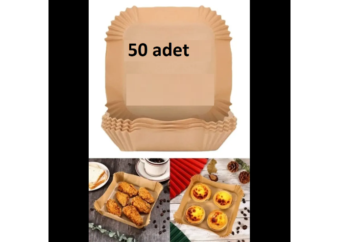 Airfryer Pişirme Kağıdı 50 ADET