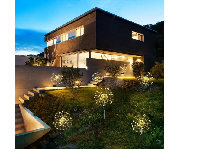 Solar Güneş Enerjili 90 LED Karahindiba