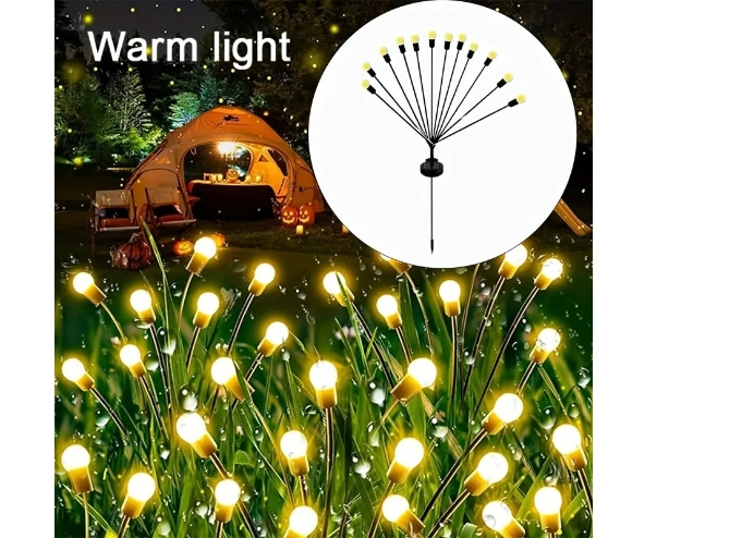 Solar Güneş Enerjili Ateşböceği Işığı