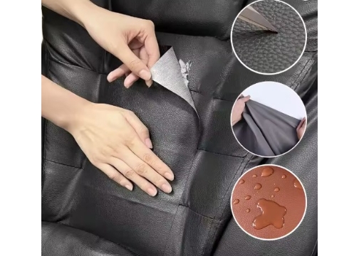 Kendinden Yapışkanlı Deri Döşeme Deri Tamir Kiti Siyah