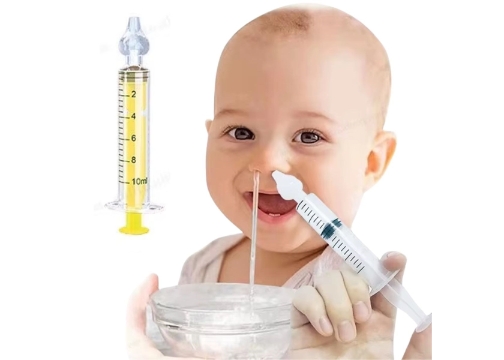 Manuel Burun Temizleyici 10 ml Kapasiteli Burun Açıcı Şırınga Yeniden Kullanılabilir