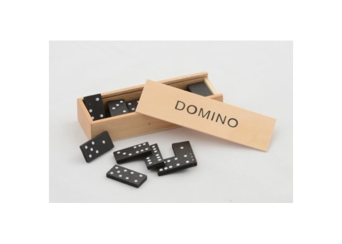 Ahşap Kutulu Domino Oyunu Model 2