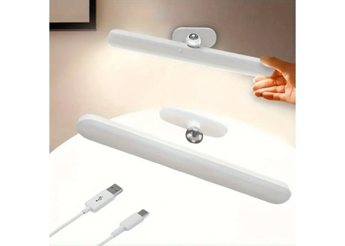 Dokunmatik USB İle Şarj Olabilen 27 cm LED Aydınlatma Makyaj Aynası Işığı